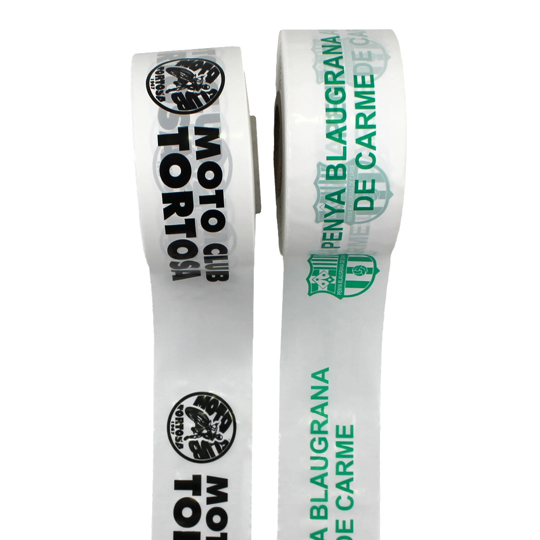 BOBINA SEÑALIZADORA / CINTA DE BALIZA POLITHENO RECICLADO PERSONALIZADA desde 24€/u.