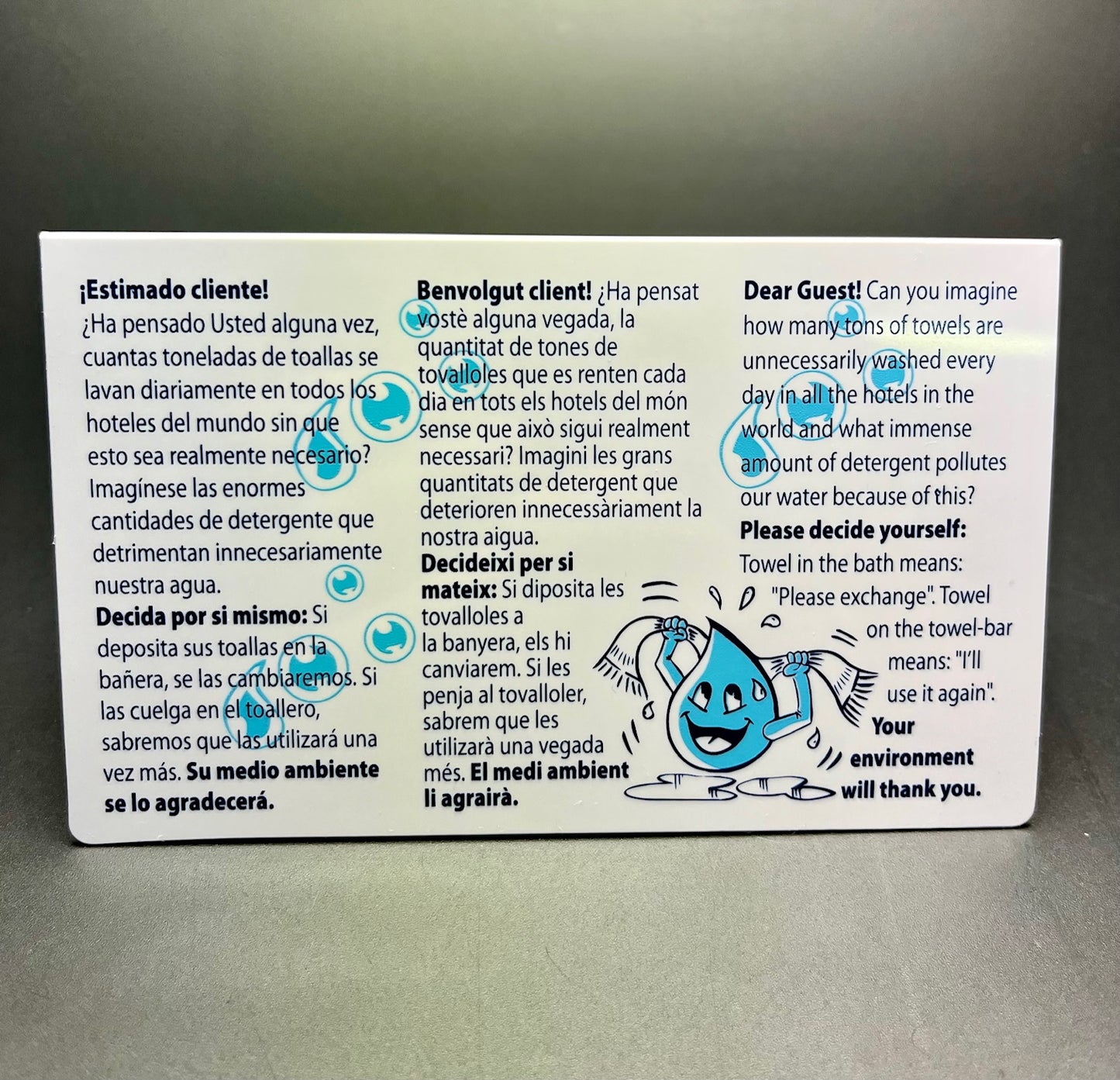 CARTEL AHORRO LAVANDERÍA / AGUA MOD.034 desde 0,44€/u. ESTÁNDARD O PERSONALIZABLE.