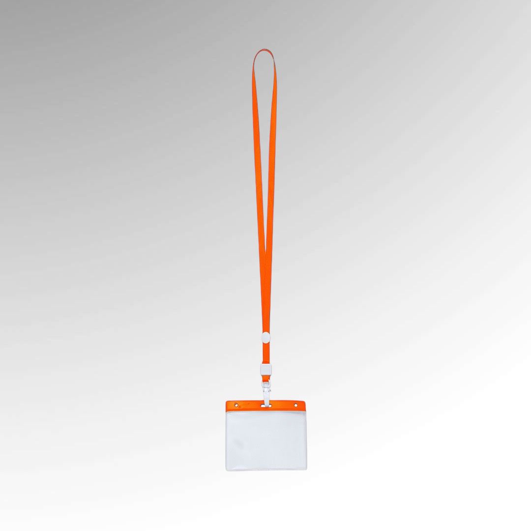 KIT IDENTIFICADOR LANYARD + FUNDA con MOSQUETÓN MOD.0937 desde 0,24€/u.