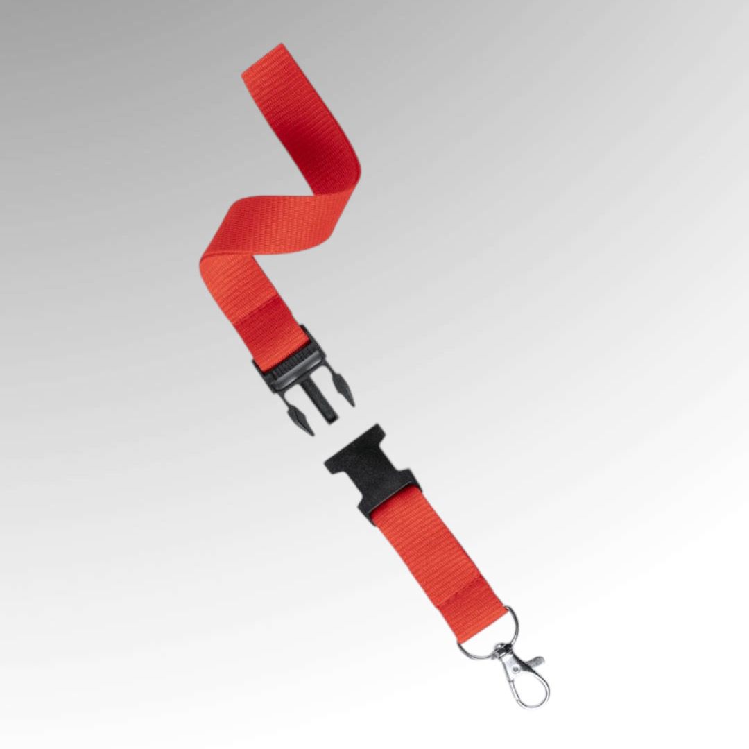 LANYARD CON HEBILLA Y GANCHO PERSONALIZABLE MOD.1564 desde 0,35€/u.
