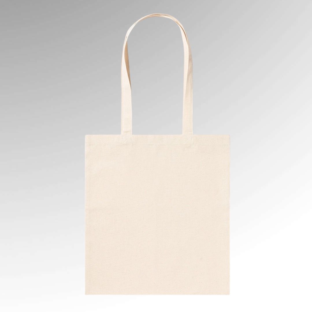 TOTE BAG BOLSA COLOR NATURAL PERSONALIZABLE de ALGODÓN (140g) MOD.4860 desde 0,67€/u.