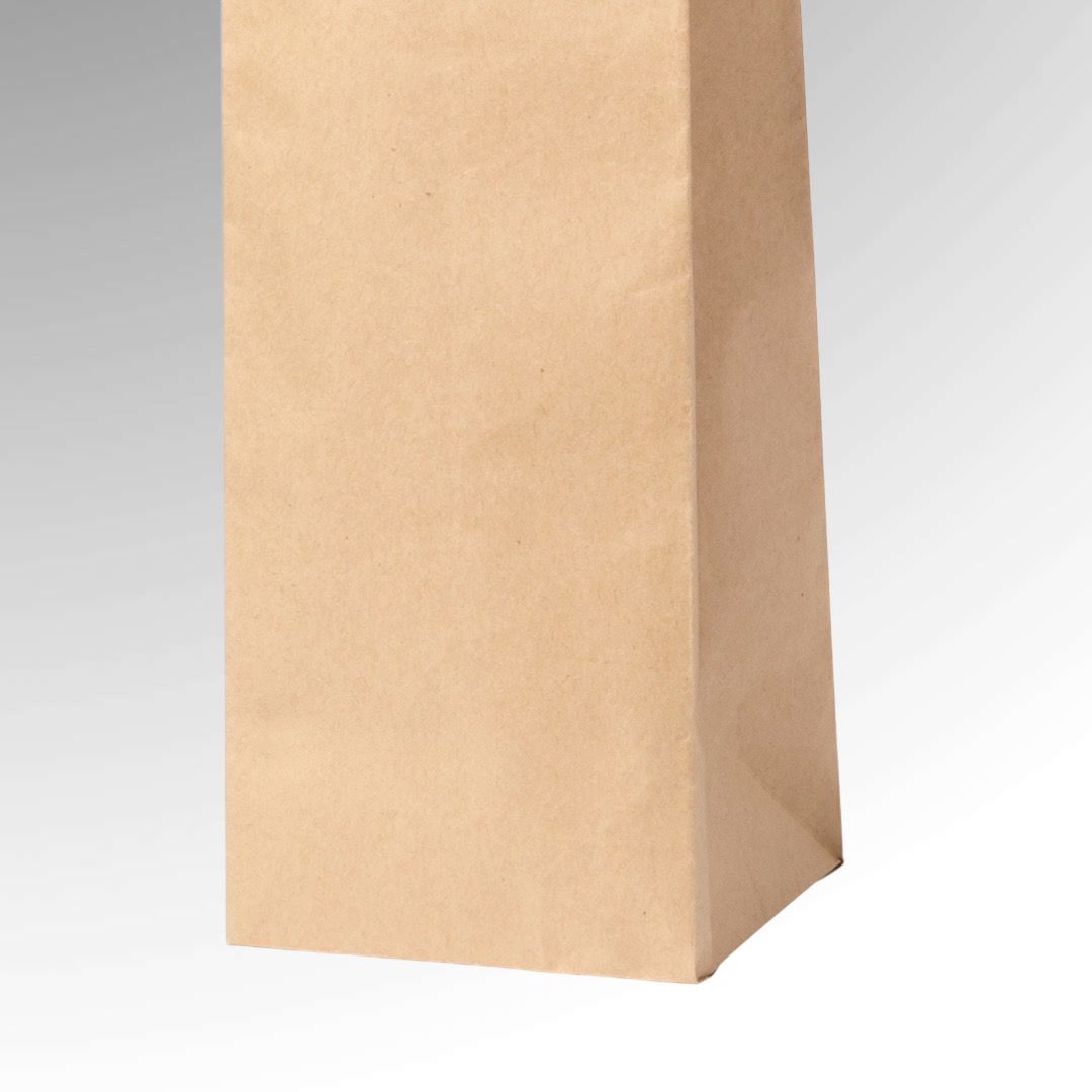 BOLSA BOTELLA/VINO COLOR NATURAL PERSONALIZABLE de PAPEL (100g) desde 0,20€/u.