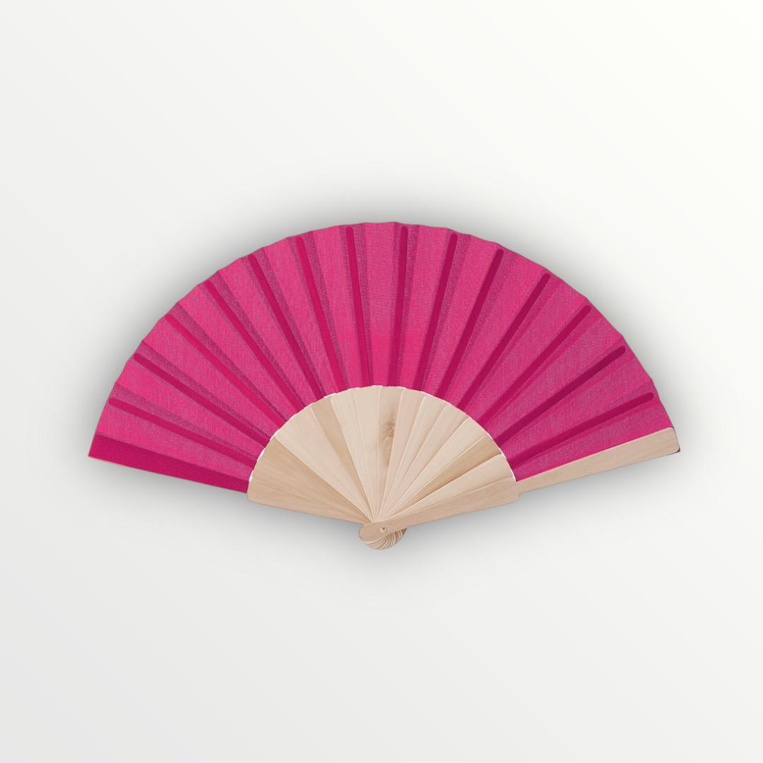 ABANICO de TELA PERSONALIZADO MOD.6388 desde 1,11€/u.