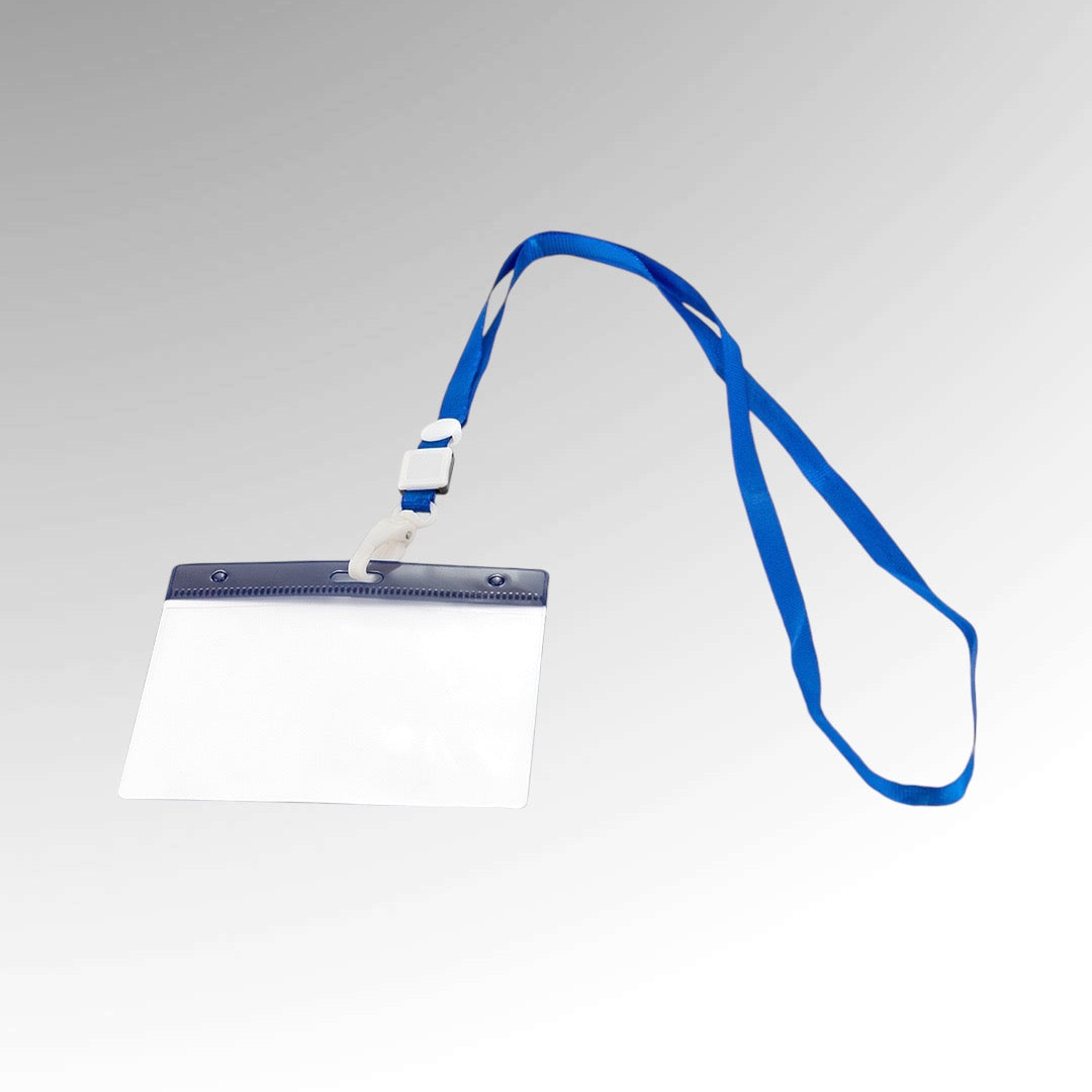 KIT IDENTIFICADOR LANYARD + FUNDA con MOSQUETÓN MOD.0937 desde 0,24€/u.