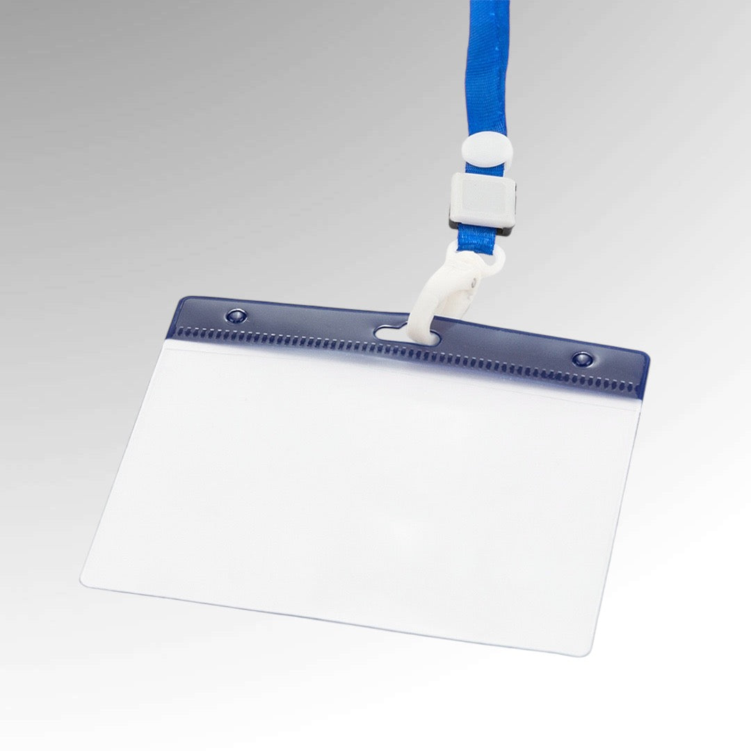 KIT IDENTIFICADOR LANYARD + FUNDA con MOSQUETÓN MOD.0937 desde 0,24€/u.