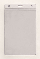 FUNDA credencial transparente VERTICAL MODELO F-24 (90x130+15mm) desde 0,63€