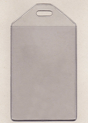 FUNDA credencial transparente VERTICAL MODELO F-6 (65x90+15mm) desde 0,36€