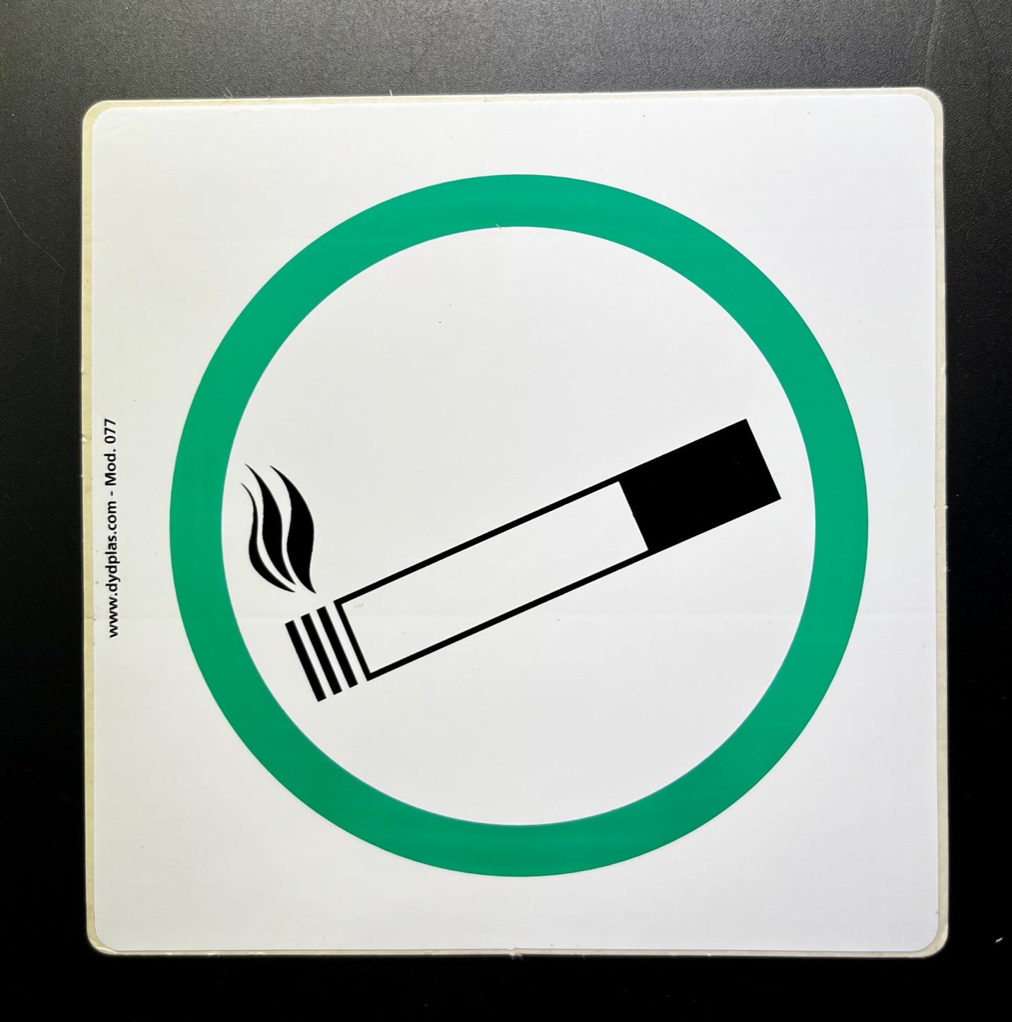 ADHESIVOS DE SEÑALIZACIÓN PERMITIDO FUMAR FONDO BLANCO MODELO 077 / 087 desde 0,39€/u.