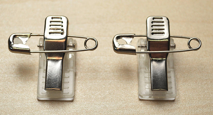 PINZA e IMPERDIBLE con ADHESIVO MODELO P-153 desde 0,36€/u.