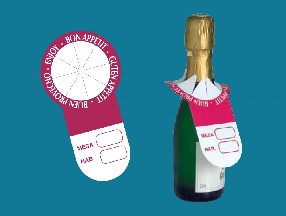 IDENTIFICADOR CUELLO BOTELLAS (COLLARÍN) MOD.090 desde 0,05€/u.