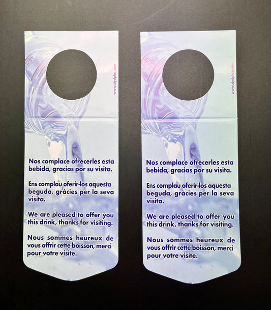 COLLARÍN BIENVENIDA/ COLLARÍN BOTELLA MOD.091 desde 0,07€/u.