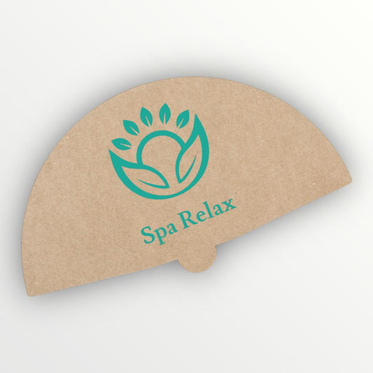 ABANICO ECOLÓGICO de CARTÓN PERSONALIZADO MOD.1710 desde 0,21€/u.