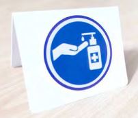 DISPLAY DISPENSADOR DE GEL MOD.D02