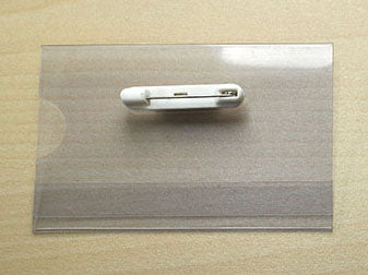 Porta-tarjeta SEMIRÍGIDO HORIZONTAL con IMPERDIBLE MODELO F-153A desde 0,54€/u.