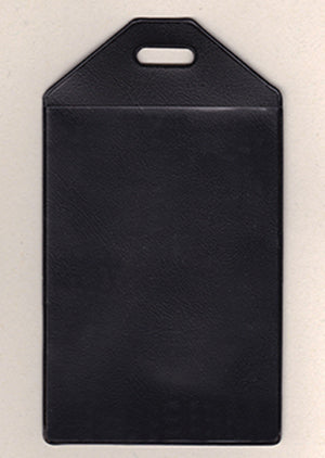 FUNDA credencial NEGRA doble bolsillo VERTICAL MODELO F-14 (65x90mm) desde 0,45€