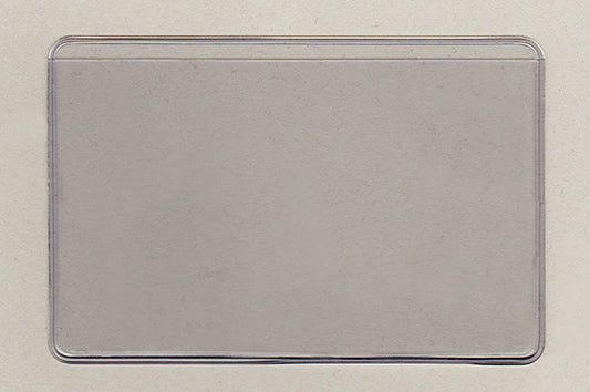 FUNDA credencial transparente HORIZONTAL MODELO F-20 VISA (90x60mm) desde 0,23€