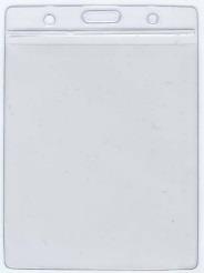 FUNDA credencial transparente VERTICAL MODELO F-2 (80x95+15mm) desde 0,44€