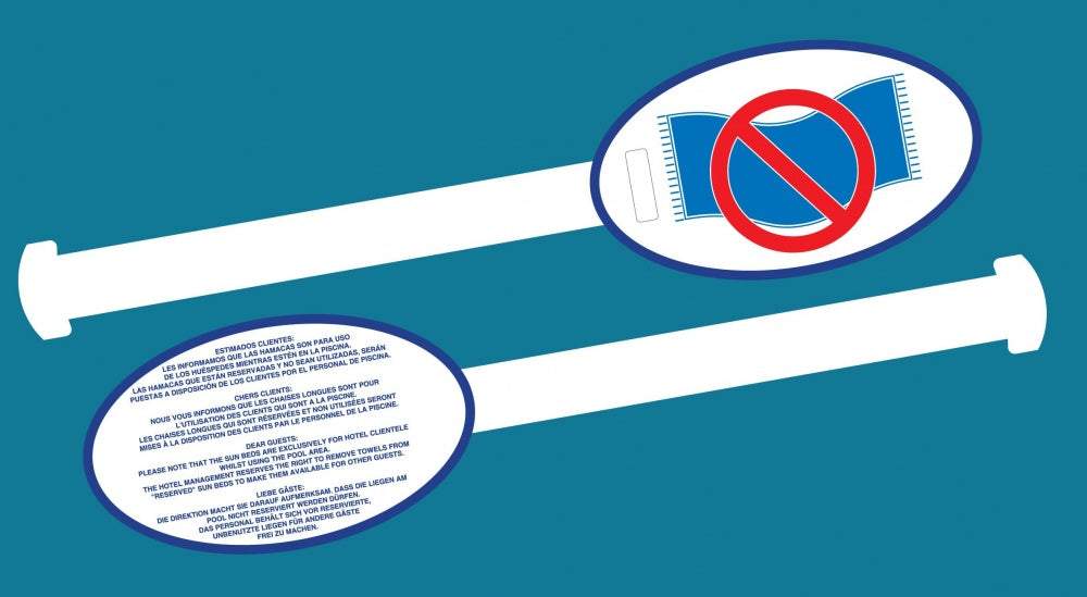 USO DE HAMACAS SEÑALÉTICA